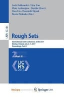 Rough Sets International Joint Conference, IJCRS 2017, Olsztyn, Poland, July 3-7, 2017, Proceedings. Part II