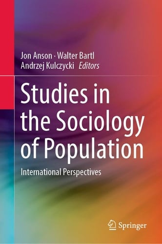 Studies in the Sociology of Population International Perspectives