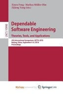 Dependable Software Engineering Theories, Tools, and Applications : 4th International Symposium, SETTA 2018, Beijing, China, September 4-6, 2018, Proceedings