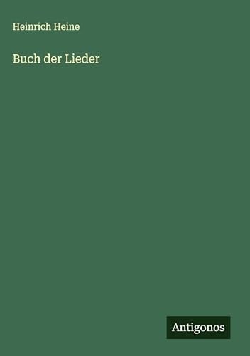 Buch der Lieder