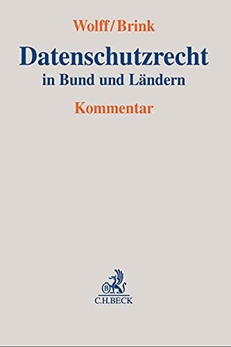 Datenschutzrecht in Bund und Ländern Grundlagen, bereichsspezifischer Datenschutz, BDSG : Kommentar