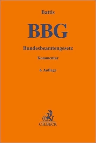 Bundesbeamtengesetz Kommentar