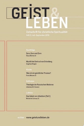 Geist & Leben 3/2018 Zeitschrift für christliche Spiritualität