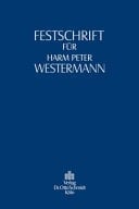 Festschrift für Harm Peter Westermann Zum 70. Geburtstag