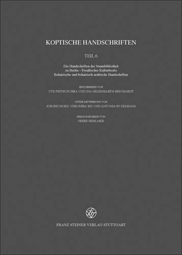 Coptic manuscripts