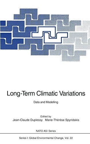 Long-Term Climatic Variations: Data and Modelling (Nato ASI Subseries I:)