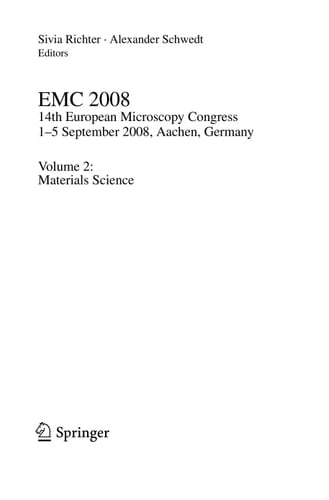 EMC 2008 Vol 2: Materials Science