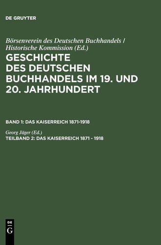Das Kaiserreich 1871 - 1918