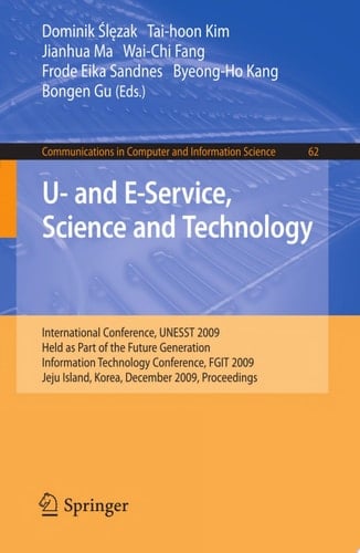 U- and E-Service, Science and Technology