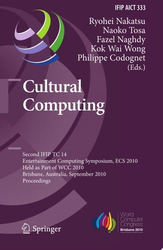 Cultural Computing