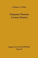 Uniqueness Theorems in Linear Elasticity