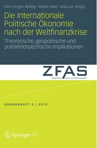 Die Internationale Politische Ökonomie nach der Weltfinanzkrise