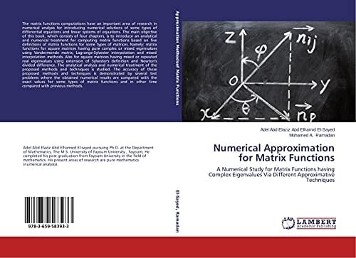 Numerical Approximation for Matrix Functions