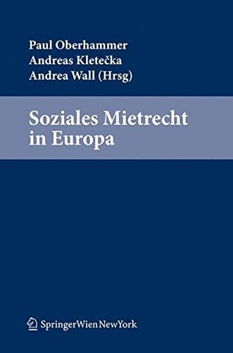 Soziales Mietrecht in Europa