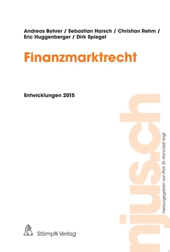 Finanzmarktrecht Entwicklungen 2015