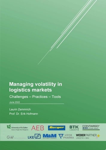 Managing volatility in logistics markets Challenges – Practices – Tools