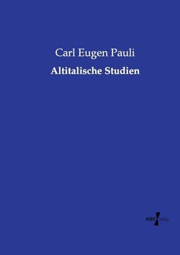 Altitalische Studien