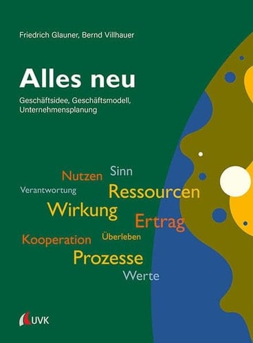 Alles neu Geschäftsidee, Geschäftsmodell, Unternehmensplanung