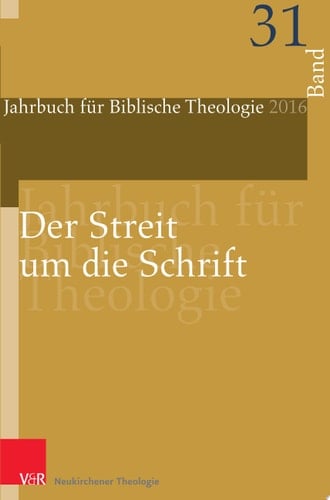Der Streit um die Schrift