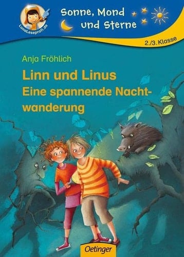 Linn und Linus eine spannende Nachtwanderung