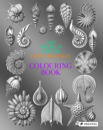 Art Forms in Nature A Colouring Book of Ernst Haeckel's Prints