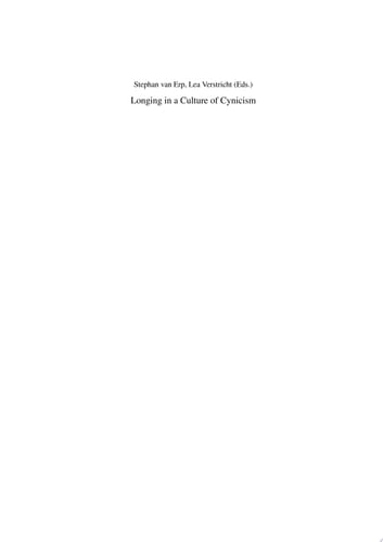 Longing in a Culture of Cynicism