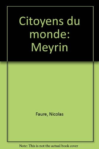 Citoyens du monde - Meyrin
