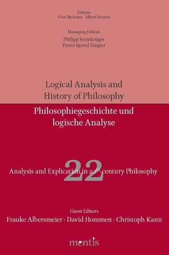 Analysis and Explication in 20th-century Philosophy