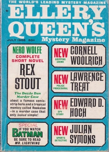 Ellery Queen's Mystery Magazine, July 1966