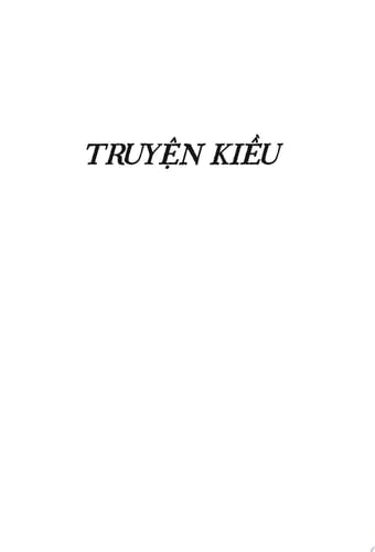 Truyện Kiều
