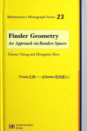 Finsler Geometry An Approach Via Randers Spaces