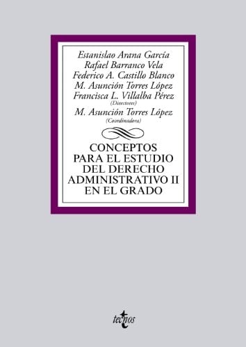 Conceptos para el estudio del Derecho administrativo II en el grado