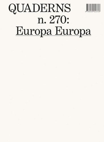 Europa Europa Quaderns #270
