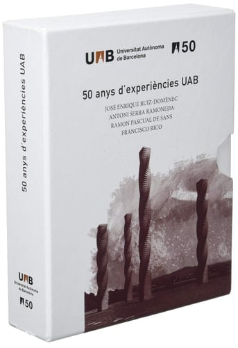 50 anys d'èxperiències UAB. Estoig amb els volums 1 - 4