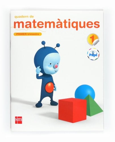 Quadern de matemàtiques. 1 Primària, 1 Trimestre. Connecta amb Pupi