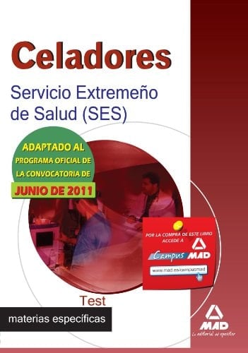 Celadores del Servicio Extremeño de Salud (SES). Test materias específicas