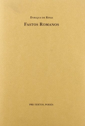 Fastos romanos ( Poesía) (Spanish Edition)