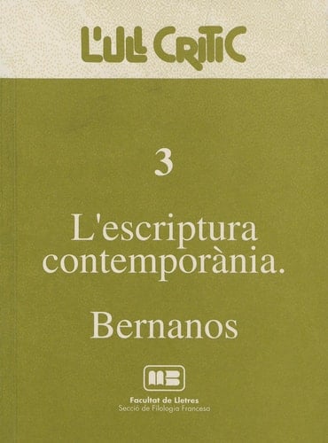 L'escriptura contemporània - Bernanos