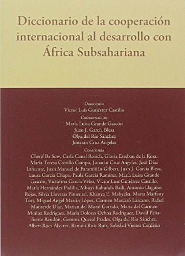 Diccionario de la cooperación internacional al desarrollo con África Subsahariana