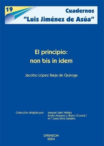 El principio non bis in idem