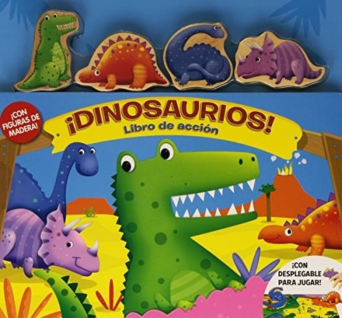 ¡Dinosaurios! libro de acción