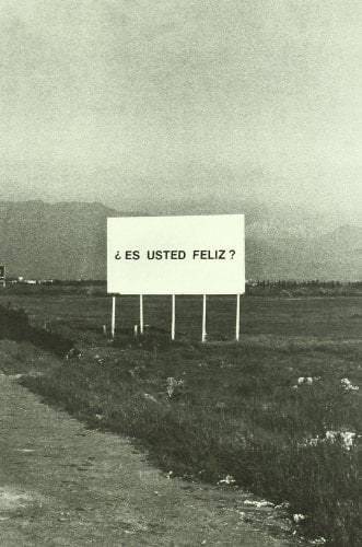 Alfredo Jaar estudios sobre la felicidad, 1979-1981