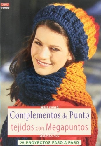 Complementos de punto tejidos con megapuntos ; 25 proyectos paso a paso