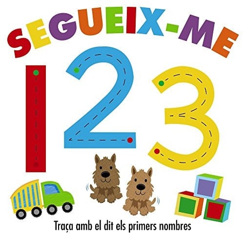 Segueix me 123 traça amb el dit els primers nombres