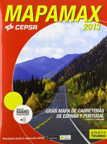 Mapamax 2013 Carreteras de Espaa y Portugal escala 1:400.000 / Roads of Spain and Portugal 1:400,000 Scale