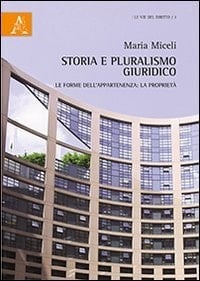 Storia e pluralismo giuridico : Le forme dell'appartenenza : La proprietà