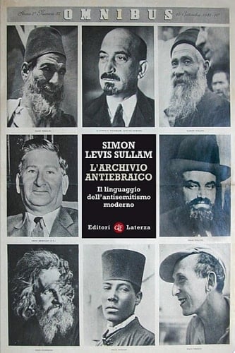 L'archivio antiebraico Il linguaggio dell'antisemitismo moderno