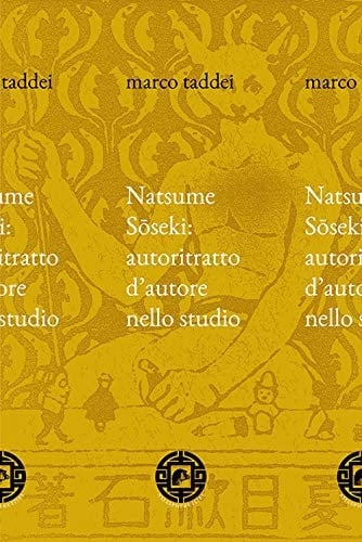 Natsume Sōseki autoritratto d'autore nello studio