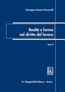 Realtà e forma nel diritto del lavoro
