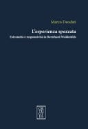 L'esperienza spezzata estraneità e responsività in Bernhard Waldenfels